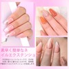 Saviland Nail Tips Kit 500pcs Nail Tips Glue Gel Kit