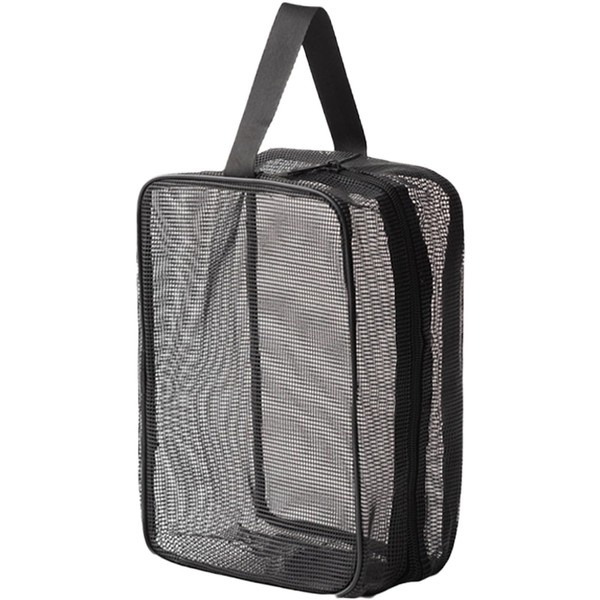 BRIIKPP Mesh Pool Bag, Large Capacity, 9.8 x 4.3 x