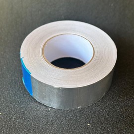 BlueTex Insulation - 2 inch x 35 Yards (105 feet) 4 mil, Aluminum Foil Tape. Heavy-Duty, Flexible, High/Low Temperatures, Seal HVAC Ductwork, Insulation, Vapor Barrier Seam Tape