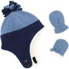 Baby Winter Hat Mittens Toddler Hats for Boys Girls Sherpa