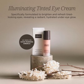 COLLEEN ROTHSCHILD Illuminating Tinted Eye Cream | Instant Brightening Effect | Nourishes & Targets Dark Circles | With Hyaluronic Acid, Caffeine, Pearlized Pigments & Peptides (0.5 fl oz)