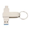 Key Chain Flash Drive 2 in 1 OTG USB3.0 TO