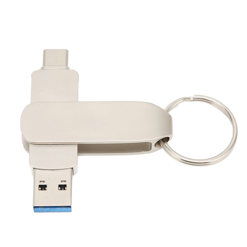 Key Chain Flash Drive 2 in 1 OTG USB3.0 TO
