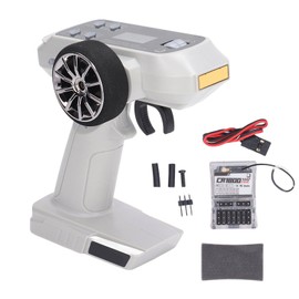 2.4GHZ 8CH CT01 RC Radio Transmitter with CR1800 5‑84V Receiver for RC Boat Tank Model