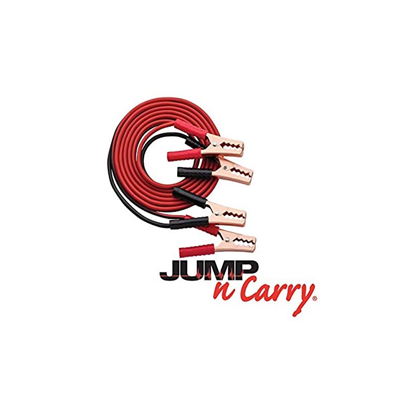 Clore Automotive Jump-N-Carry 410122 12' 10 Gauge Booster Cable Clamp