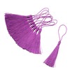 Makhry 100pcs 13cm/5 Inch Silky Floss Bookmark Tassels with 2-Inch