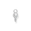 THOMAS SABO EP015-051-14 Women's Key Pendant Earrings 925 Sterling Silver