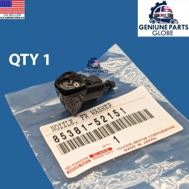 Toyota GENUINE OEM TOYOTA 2003-2009 4RUNNER FRONT WINDSHIELD WASHER NOZZLE 85381-52151