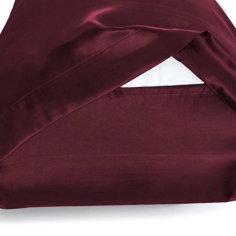 Satin Pillowcases Set - 2 Pack Microfiber Pillowcases for Radiant