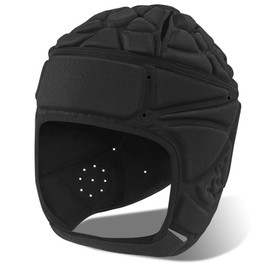 ZHENGTU Team Headgear, Rugby Protector, Rugby, Headgear, Ultra Lightweight, High Elasticity, Breathable, Sweat Absorbent, Multi-Sports Compatible, Head Protection, Adjustable, For Adults and Children,