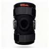 Wilson AW206S Rodillera con Bisagras Mediano, Color Negro