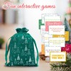 Christmas 44 Color Game Cards With A Green Bag, Christmas