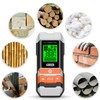 Wood Moisture Meter, 2 in 1 Pin & Pinless Moisture