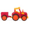 Battat- Wonder Wheels- Red Toy Tractor And Trailer – Farm