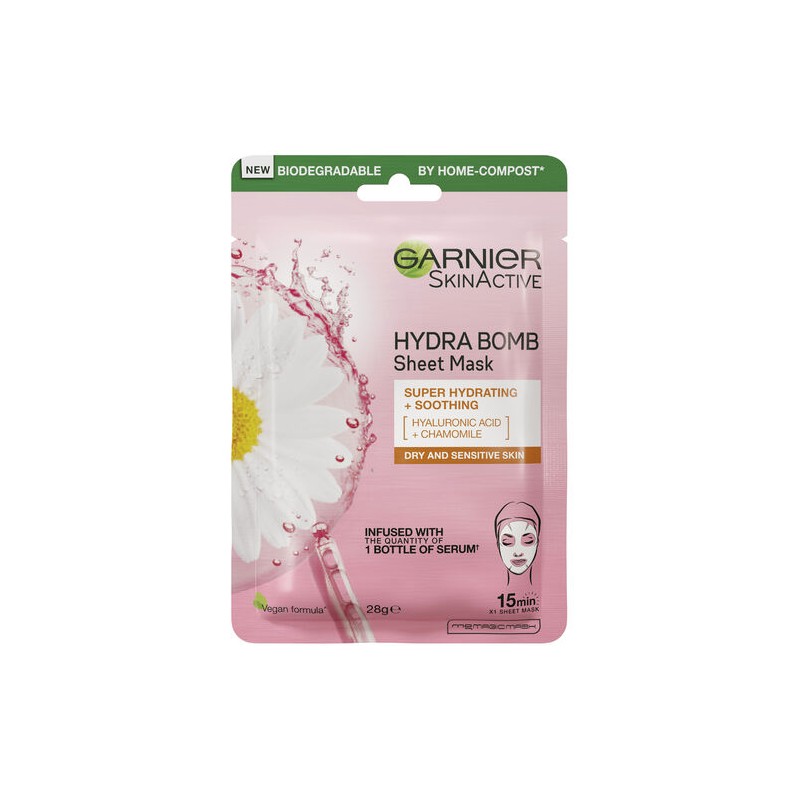 Garnier SkinActive Hydra Bomb Tissue Face Mask Chamomile
