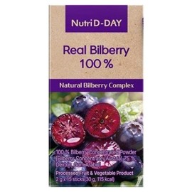 [Danbi] NutriDDay Real Bilberry 15 packets x 1 box / [단비] 뉴트리디데이 리얼 빌베리 15포 x 1박스