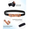 Boys’ Belt Without Buckle, Elastic - Adjustable, Without Buckle, Invisible