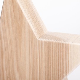 WOODS Wooden Star Made of Ash Wood I Decoration Made of Wood Handmade in Bavaria I Wooden Star for Standing Up - Cosy Advent & Christmas Decoration for Windows Hallway Door etc. I Wooden Star Large M