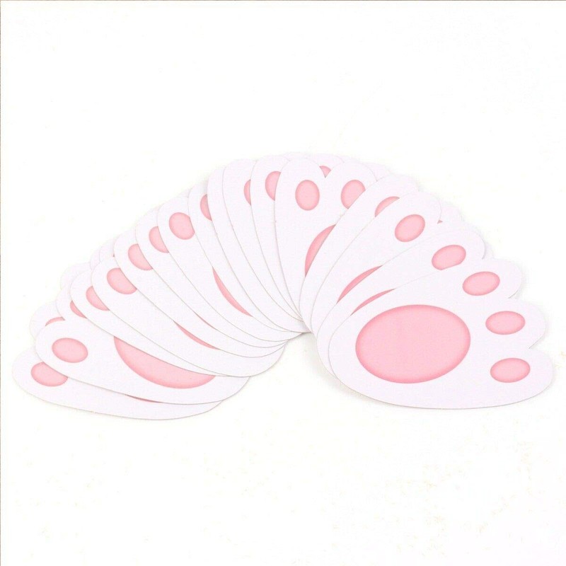 Easter 30 BUNNY FEET FOOTPRINT EGG HUNT RABBIT Paw Print