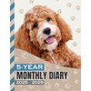 5-Year Monthly Diary 2025-2029: 8.5x11 Daily Dated Notebook / Goal