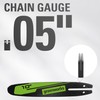 Greenworks 10" Replacement Pole Saw Bar and Chain Combo