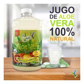 Best Health Jugo Aloe Vera 3.78l Best Health Sábila + Doble Pulpa Sabor Frutas Tropicales