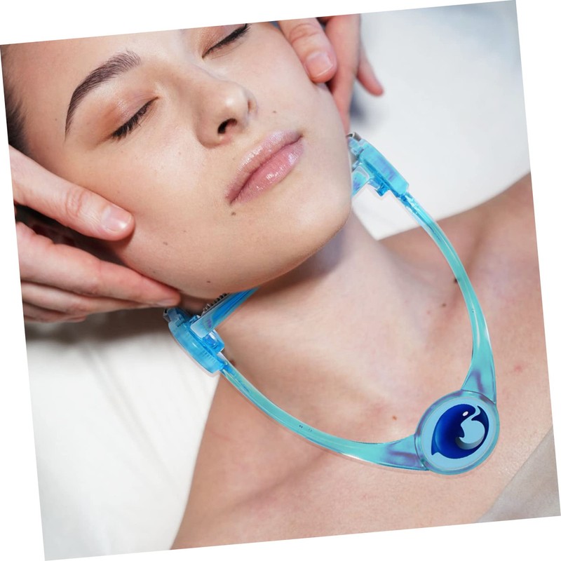 Baluue 2pcs Comfortable Neck Bracer Neck Support Adjustable Stretcher Fixing