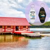 2 PCS Keys to The Lake House KeyChain, Retro Hotel