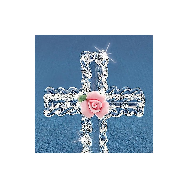Glass Baron Cross Figurine