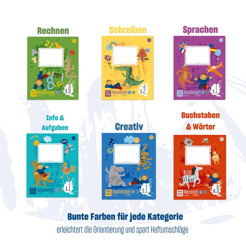 Formati S.2 Quart Writing Book 20 Sheets Lined, Pack of