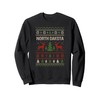 North Dakota Ugly Christmas Sweater Sweatshirt