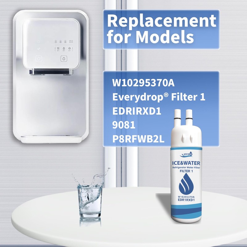 EDR1RXD1 water filter replacement, for Whirlpool W10295370A Everydrop Filter 1