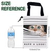 NHNXHWIA Cute Cat Car Garbage Bag,Waterproof Small Car Trash Bag