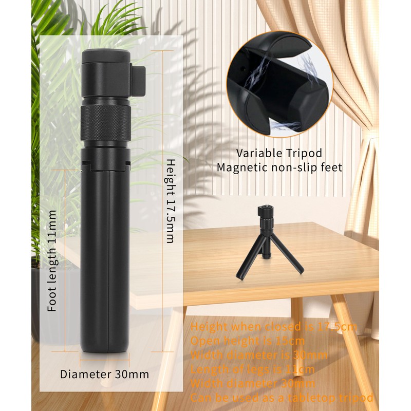 Gugxiom Bullet Time Grip 360 Degree Rotating Handle Multifunctional Folding