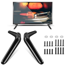 Universal TV Stand, TV Base Feet, TV Stand, TV Stand with Screw Set, TV Stand, TV Stand Holder, Replacement TV Stand Legs for Most LED Plasma Flat Screens
