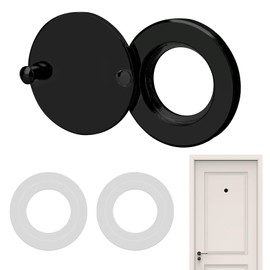 Door viewer cover, door viewer, peephole cover, door hole cover, door viewer with cover, peephole protection for hotel home, door viewer without drilling, door spy, ring door viewer for hotel home