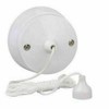 Mr Gadget Solutions® 1 Way Bathroom/Toilet Light Switches Ceiling Pull