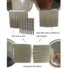 2 Pack Professional Stainless Steel Comb