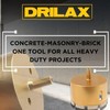 Drilax 3" Heavy Duty Masonry Diamond Hole Saw | Precision