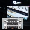 APOLLOLED 3pcs Smoked White LED Grille Marker Hood Scoop Light