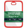 Tempered Glass Cutting Board for Kitchen Counter – Dishwasher Safe,