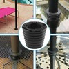 WANGCL Umbrella Cone Wedge Parasol Base Stand 1.5 Inch/ 38