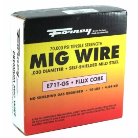 Forney Industries E71T-Gs Self .030In X 10 Lbs. Steel Mig Welding Wire