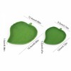 PLABBDPL 2 Pack Reptile Water Bowl, Reusable Water Bowl, Flat