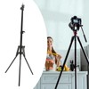 Phone Tripod 1.6m Portable Folding Anti Slip Mobile Phone Holder