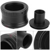 Metal Adapter 23.2mm T Mount Microscope Eyepiece for Canon EOSM