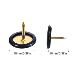 100 Stück Reißzwecken, bunte Reißzwecken, Reißnägel mit Aufbewahrungsbox, runder Kopf, Reißzwecken für Pinnwand, Schule, Büro, Karte, Fotowand, kann verwendet werden, um Fotos zu fixieren, 12 Farben