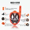 YAYAMIYA Snorkel Mask, Fully Dry Amplified Breathing, Wider Side Breathing,