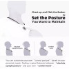 UPOSTURE Smart Necklace Posture Trainer Reminder Confidence Builder Persian Red