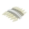 Luo ke 10mm Wool Felt Polishing Bits - 1/8'' Shank